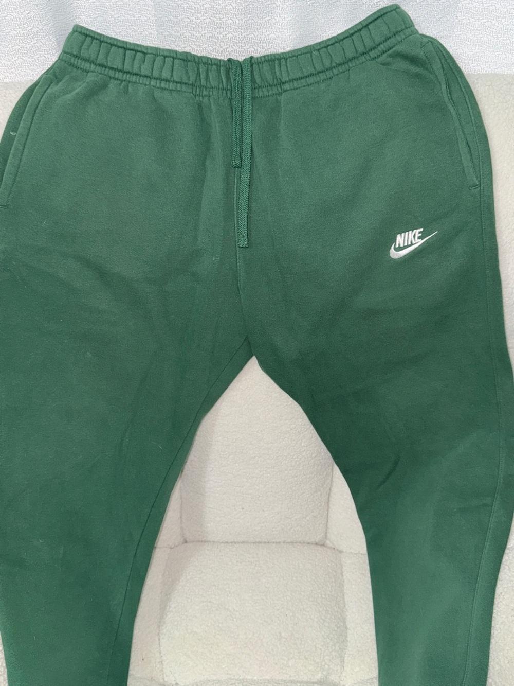 Nike dark forest green sweats